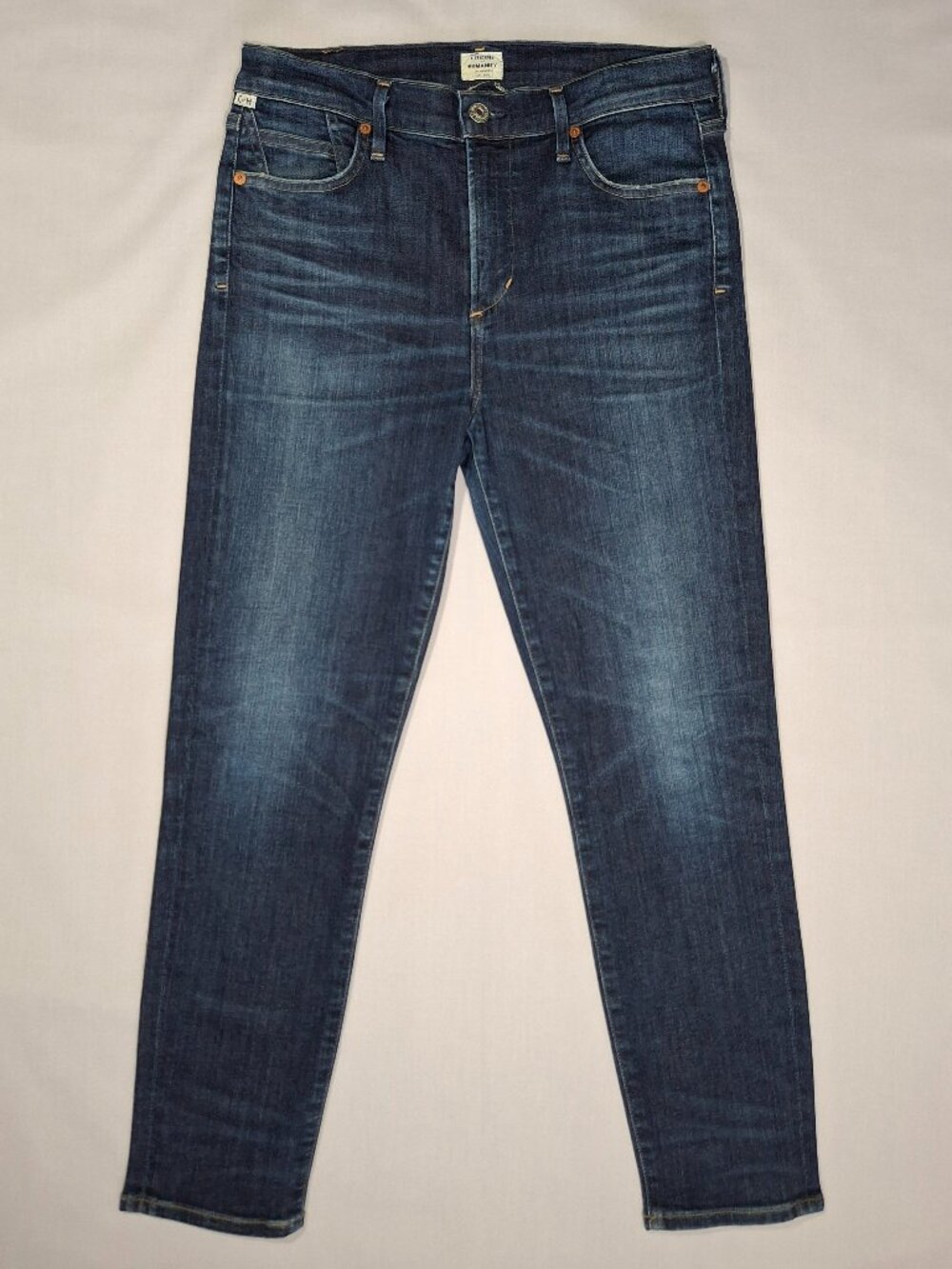 Citizens of Humanity Premium Vintage Rocket Crop High Rise Skinny Jeans| Size 29 - Picture 3 of 13